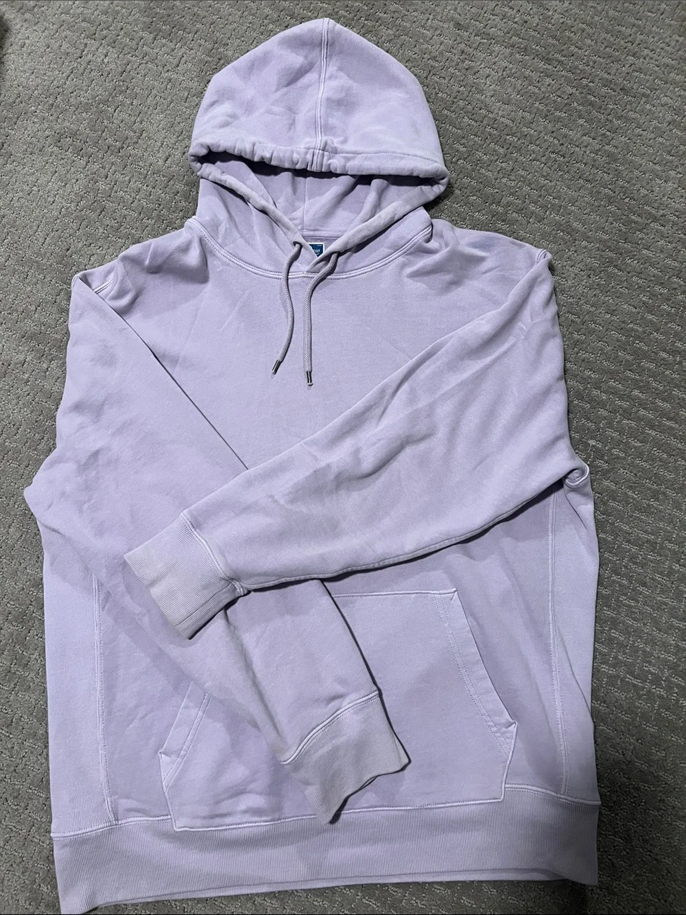 J. Crew Men's Lavender Pullover Hoodie
